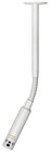 Audix M40W12HC Miniature High-Output Hypercardioid Hanging Mic with 12" Gooseneck, White