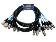 Elite Core PEX810 10ft 8-Channel XLRM-XLRF Fan to Fan Snake
