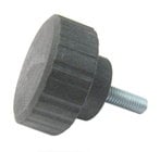 Altman 37-0005  Black Knob With 10-32X5/8" Screw