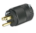 Lex Products Corp X515P 15A 125 VAC NEMA 5-15 Lex-Loc Edison Plug