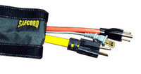 Safcord SAFCORD-064-BK 4" Crossover Velcro Cord Cover