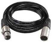 Bescor XLR5MF 5 ft 4-Pin XLR Male to Female Extension Cable
