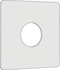 ETC/Elec Theatre Controls 4MDN-1 S4 Mini Donut in White