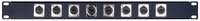 TecNec 8XHDMI Connectronics 8-Point HDMI FeedThru Patch Bay