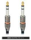 Cable Up PM3-PM3-20-BLK 20 ft 1/4" TRS Male to 1/4" TRS Male Balanced Cable with Black Jacket