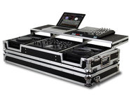 Odyssey FZGSP22000W Flight Zone Glide Style Remixer Series DJ Coffin for DJM-2000 & 2 Large Format Tabletop CD/Digital Media Players