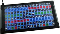 PI Engineering XK-1225-UFK128-R X-Keys XK-128 128-Key Programmable USB Keyboard