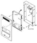 Bogen BBF Back Box for Flush Mounting Surface-Mount Speakers Between Studs