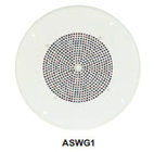 Bogen CS1EZ 8" Active Easy Install Drop Ceiling Speaker, 1W, Off White