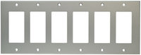 RCI Custom ALOS607CL 6-Gang Oversize Wallplate