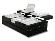 Odyssey FZGSPBM10WBL Case,Coffin Style DJ,Black