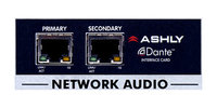 Ashly OPDANTE Dante Input Option for the NXE or NXP Amplifiers