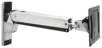 Omnimount PLAY70 Interactive TV Wall Mount in Polished Aluminum with Black Trim