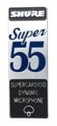 Shure 39A12847  Logo Nameplate for Super 55