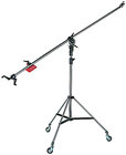 Manfrotto 025BS Super Boom Arm with 008BU Stand, Black