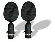 Coles 4038-STEREO-KIT 4038 Stereo Kit Matched Stereo Pair of Bidirectional Microphones with Stand Adapters and Case
