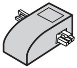 Philips Color Kinetics 108-000035-10 5 Pack of End to End Connectors in White for eW Profile Powercore