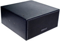 Biamp VLF208LV-BI Dual 8" Compact Install Subwoofer, Black