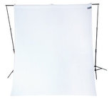 Westcott 134-WESTCOTT 9 ft x 10 ft High-Key White Backdrop