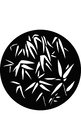 GAM G788 "Large Bamboo Leaves" Pattern Gobo