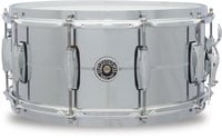 Gretsch GB4164S 6.5" x 14' Brooklyn Series 10 Lug Chrome Over Steel Snare Drum