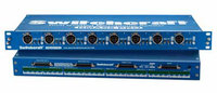 Switchcraft RMAS8PRO 8 Input 3-Way Split Dual Isolated Microphone Splitter with Jensen Transformers