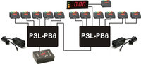 DSan DSA-PSL-PB6 DSan 6-Port Signal Light Power Distributor for Limitimer Systems