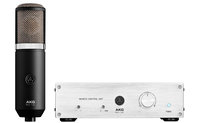 AKG P820-TUBE P820 Tube Dual-Diaphragm Multi-Pattern Side-Address Tube Condenser Microphone