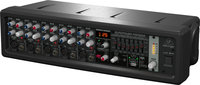 Behringer PMP550M ER 500W 5-Channel Ultra-Compact Powered Mixer/Amplifier with Klark Teknik Effects and FBQ Feedback Detection