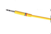 Mogami PJM7204-YELLOW  72" TT Bantam Patch Cable in Yellow