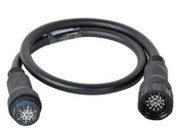 Lex EGME-1214-50 50 ft 20A 6-Circuit EverGrip® LSC19 Molded Extension Cable with Bonded Ground Conductors