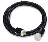 Lex Products Corp PE105-25-L2130 25' 30A 3-Phase 120/208VAC NEMA L21-30 PowerFLEX Locking Extension Cable