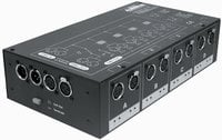 Elation DMX-BRANCH/4 DMX Splitter / Booster with 4x 3-pin and 4x 5-pin Isolated Outputs