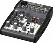 Behringer XENYX-502 Mixer, 5-Input (1 mic, 2 stereo) 2-Bus with Rotary Control