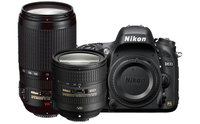 Nikon 13306 24.3MP D610 DSLR Camera Kit with AF-S 24-85mm and 70-300mm VR Lenses