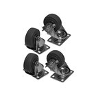 Lowell LXR-C3S Set of 4 Swivel Casters for LXR Rack Series