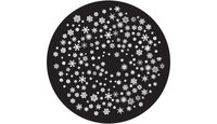 Rosco 81249  Glass Gobo, Snowflakes 4 Small