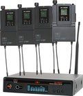 Galaxy Audio AS-1800-4 Band Pack In-Ear Monitor System with (4) Receivers, (4) Sets of Earbuds and (1) Transmitter