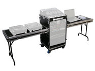 Odyssey FZGS1214WDLX-II Deluxe Pro Combo Rack Case, 11 Rack Unit Top, 16 Rack Unit Bottom