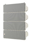 TOA HX7W-WP-QAM 750W Weatherproof Line Array Speaker System in White with (10) 5" Woofers and (4) 1" Tweeters