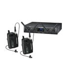 Audio-Technica ATW-1311/L System 10 PRO 2.4 GHz Wireless Bodypack System with 2 Bodypacks and 2 MT830cW