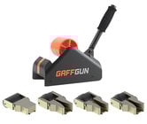 Gaff Tech GAFF-GUN-KIT GaffGun Bundle with Extension Handle, Floor Guide, and 3 Cable Guides