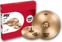 Sabian 45002X B8X 2 Pack Cymbal Set with 14" Hi-Hats and 18" Crash Ride