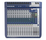 Soundcraft SIGNATURE-16 Signature 16 16-Input Analog Mixer with Onboard Effects and 2x2 USB Interface