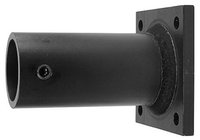 The Light Source WM1.5PB Wall Mount for 1.5" Nominal Pipe in Black