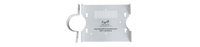 Nigel B Design NB-MPB-W Multi Purpose White Pole-Mount Shelf Bracket