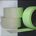 Rose Brand P661-1"X10YD-GLOWGAF P-661 Shurtape® A & E Glow Gaff 10 Yard Roll of 1" W Glow-in-the-Dark Gaffers' Tape