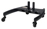 Premier BW-BASE Dual Pole Cart Base with Nesting Capability and PSD-HDCA Mount Adapter