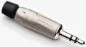 Amphenol KS3PC-AU 1/8" (3.5 mm) Stereo Phone Plug with Gold-Plated Contacts