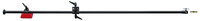 Avenger 024B 6.5' 3 Piece Black Boom Assembly with 10 Lb Counterweight